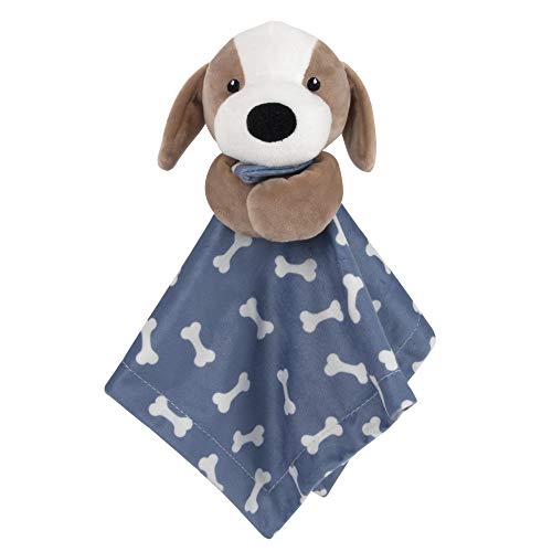 Minky Puppy Dog Lovey Blanket for Babies & Toddlers
