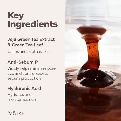 IsNtree Green Tea Fresh Cleanser 120ml - Refreshing Gel Cleanser