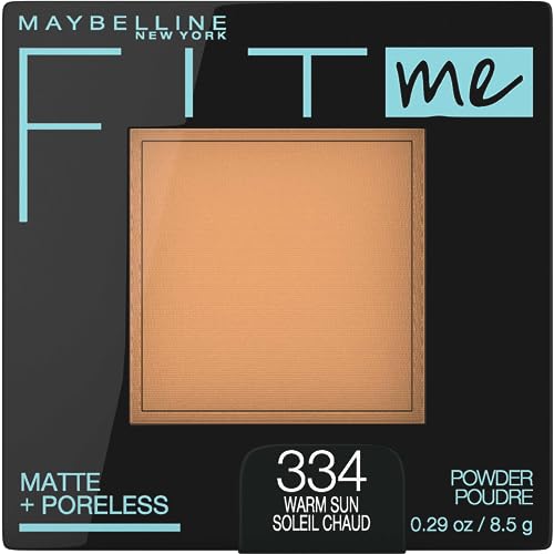 Maybelline Fit Me Matte + Poreless Pressed Face Powder, Warm Sun