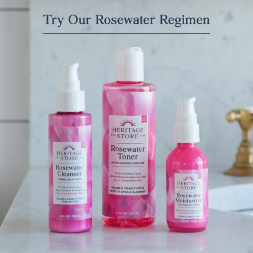 Heritage Store Rosewater & Glycerin Facial Mist - 8 fl oz Hydrating Spray