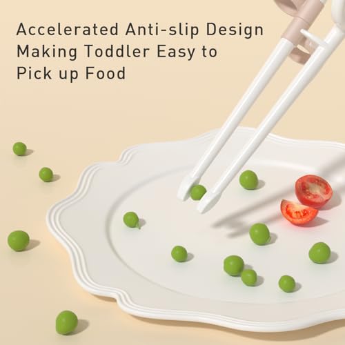 Kids Chopsticks with Portable Case - Safe, BPA-Free & Easy to Use