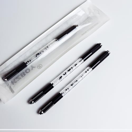 KZBOY Microblading Handles - 10PCS Double-Sided for Permanent Makeup