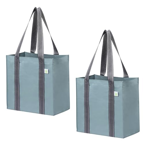 VENO Reusable Grocery Shopping Bags | Heavy Duty Foldable Tote