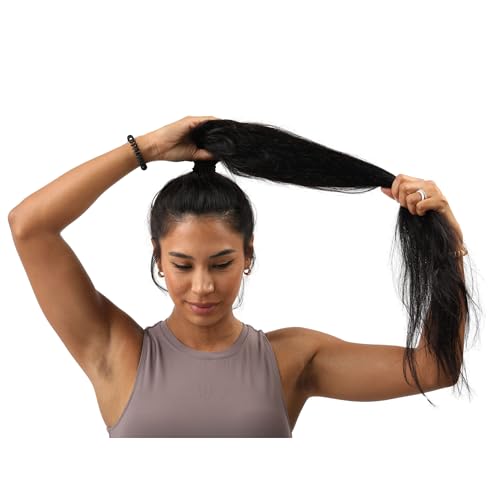 BUFFR Matte Spiral Hair Ties – 9-Pack No-Slip, Crease-Free Coil Ties