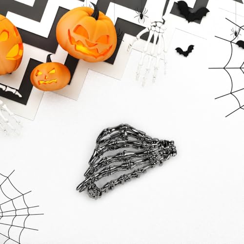 Vigorpace 4 Pack Spider Hair Claw Clips Halloween Goth Hair Accessories for Women