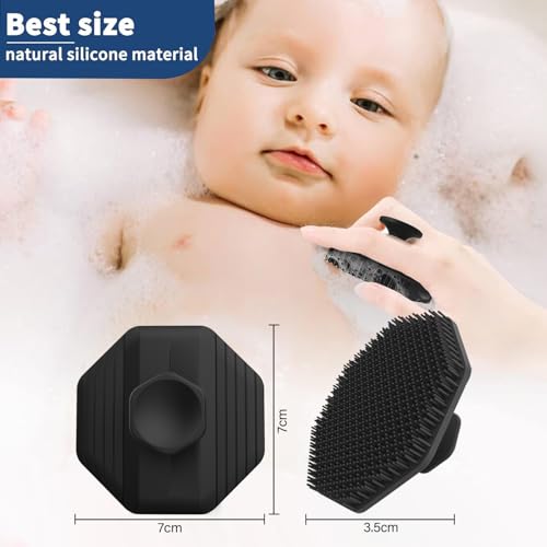 Silicone Face Scrubber Brush - 2 Pack for All Skin Types