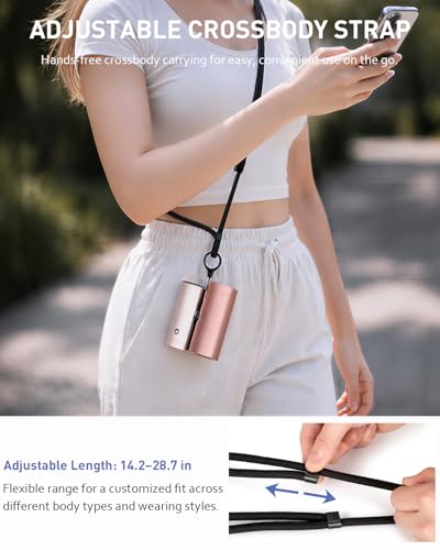 Adjustable Crossbody Strap & Wristlet for Shark ChillPill Fan
