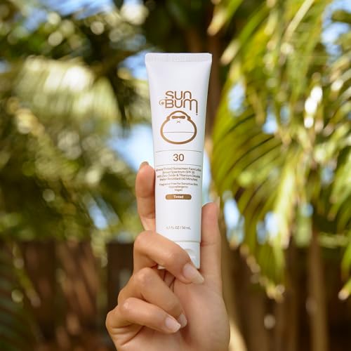 Sun Bum Mineral SPF 30 Tinted Face Sunscreen - 1.7 oz Travel Size