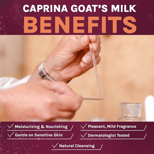 Caprina Goat's Milk Soap Bar, Original Formula, 5 oz (Pack of 3)