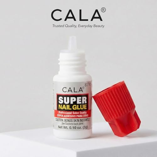 CALA Professional Quick Dry Nail Glue for False Nails - Pack of 8