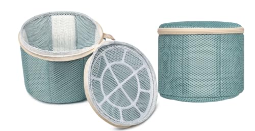 Bra Washing Bag for Delicates - 2 Pack Mesh Lingerie Laundry Bag