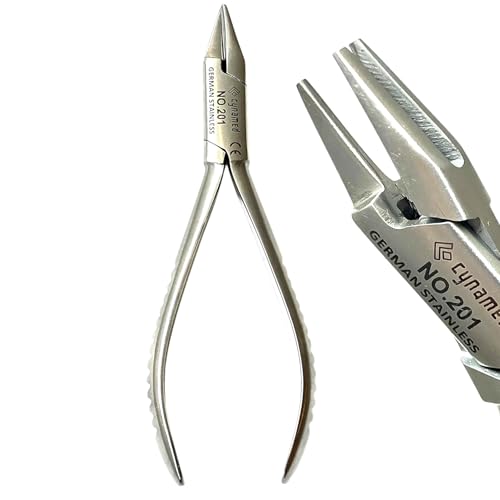 Premium German Stainless Orthodontic Aderer Plier - 3 Prong Dental Wire Bending Tool