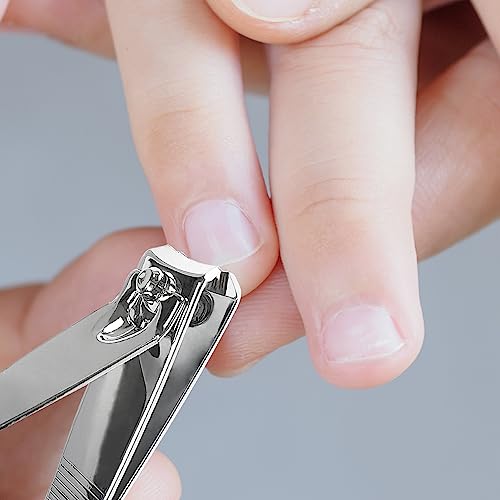 120pcs Stainless Steel Nail Clippers for Home & Travel