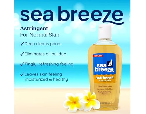 Sea Breeze Astringent Original Formula 10 Ounce - Classic Clean for Normal Skin