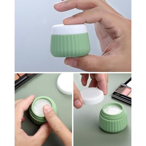 Mrsdry Travel Bottles 8 Pack, TSA Approved 3 oz Travel Containers with Clear Bag, Leak Proof Silicone Squeezable Essentials Jars