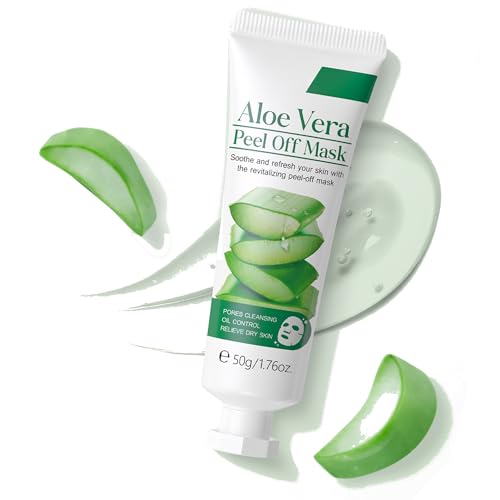 Aloe Vera Peel Off Jelly Face Mask - Hydrating & Exfoliating