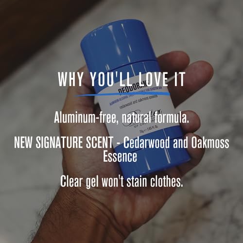 Baxter of California Aluminum-Free Deodorant, Cedarwood & Oakmoss, 2.65 oz