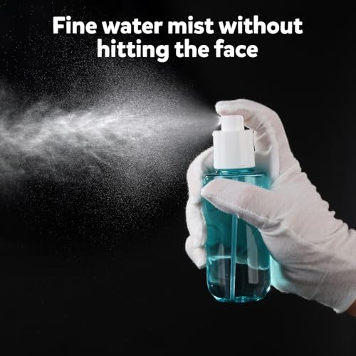 Bynccea 3.4oz Fine Mist Spray Bottle - Travel Size Refillable Plastic Container