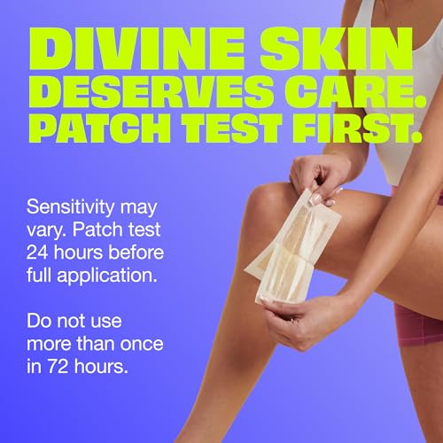 Nair Sensitive Hair Remover Mess-Free Wax Ready Strips, Legs and Body Easy Hair Removal Wax Strips for Sensitive Skin, Chamomile Extract, Dermatologist Tested, Plus 6 Post Wipes, 40 Count