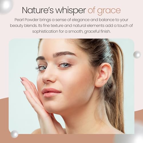 Talsen Chemicals Pure Pearl Powder - Cosmetic Grade Skincare DIY, 4oz