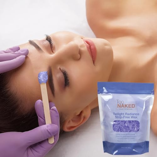 Too Naked Twilight Radiance Strip-Free Wax - Hypoallergenic Orchid Scent, 16 oz