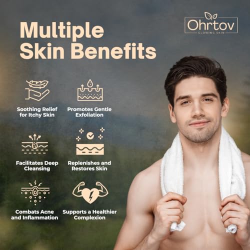 Natural Pine Tar Soap Bar for Men & Women – Acne & Eczema Relief