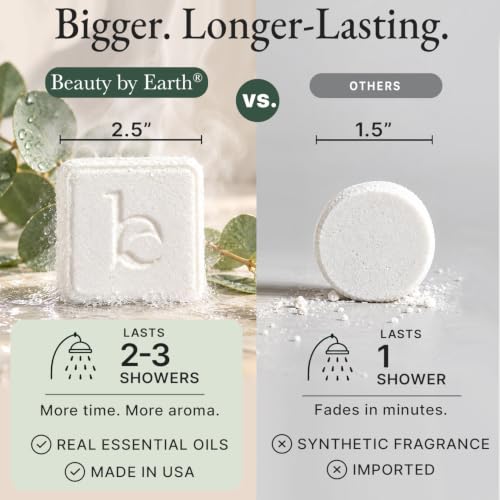 Eucalyptus Mint Shower Steamers - Aromatherapy, 7 Count, Made in USA