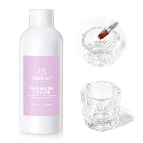 Beetles Nail Art Brush Cleaner & Conditioner - 85ml