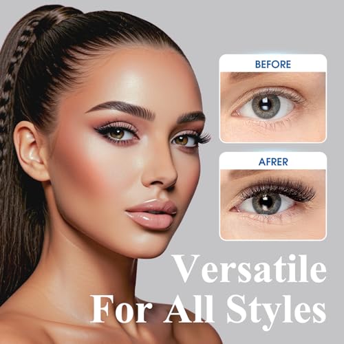 KISS ON 7D 0.07 CC Premade Lash Fans - 9mm Soft Volume Eyelash Extensions