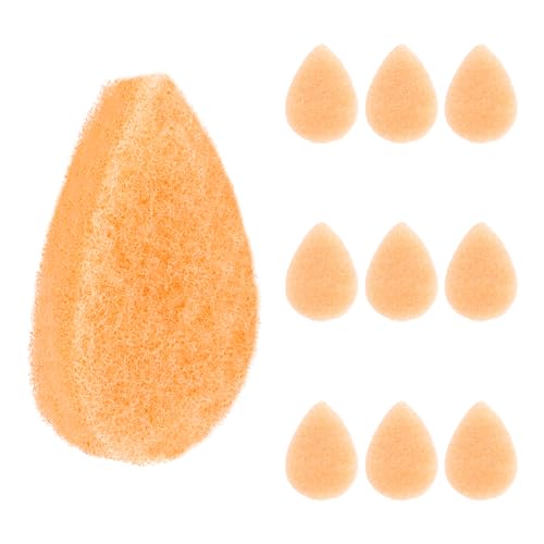 IMPRESA Reusable Facial Scrub Pads - 10 Count for Deep Cleansing