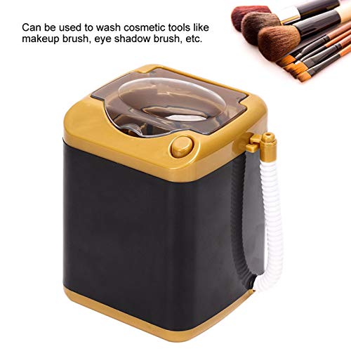 Sonew Mini Makeup Tool Washing Machine - Gold Cosmetic Cleaner