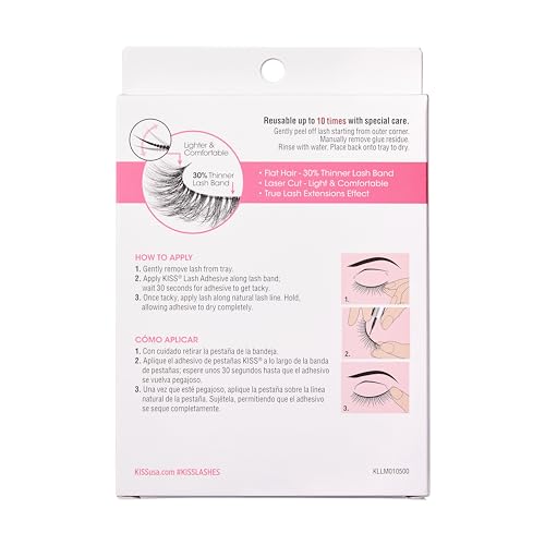 KISS Lash Couture Luxtensions Full Volume False Eyelashes - 4 Pairs