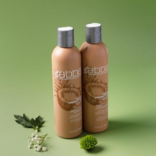 ABBA Pure Color Protection Shampoo with Coconut Oil & Sage