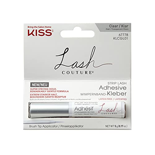 KISS Falscara Eyelash Remover & Lash Adhesive Bundle for Natural Lashes