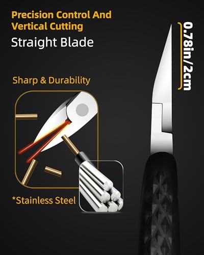 EBEWANLI Long Handle Straight Toenail Nippers for Thick Nails