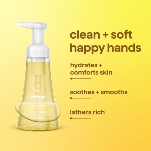 Method Foaming Hand Wash - Lemon + Freesia, 10 fl oz, 3 Pack