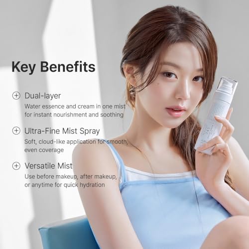 Dr.Althea 345 Relief Cream Mist 3.38 Fl Oz | Hydrating Soothing Facial Spray with Rice Extract | Vegan Korean Skincare