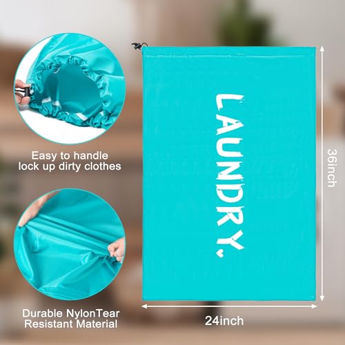 Extra Large Laundry Bag for Travel - 2 Pack, 24" x 36"