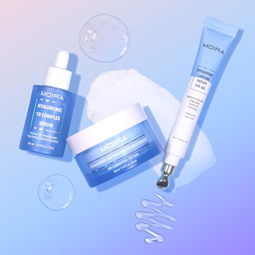 Moira Hyaluronic Caffeine Depuff Eye Gel - Soothes & Hydrates Eye Area