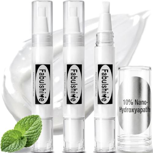 Fabulshine Remineralizing Gel Pen - 10% Nano-Hydroxyapatite, 0.07fl.oz (Pack of 3)