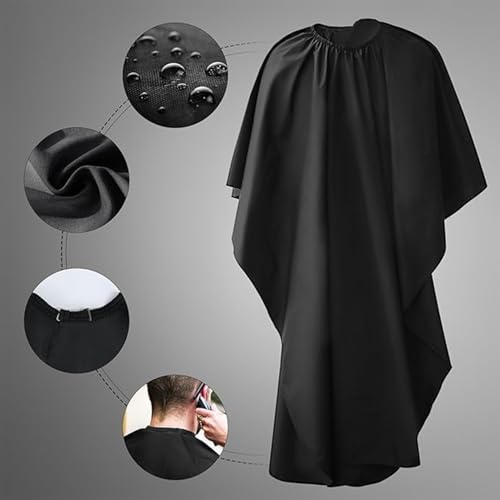 Adjustable Waterproof Hair Cape for Salon & Home Use