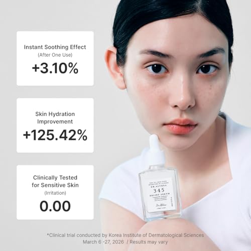Dr.Althea 345 Relief Serum, Vegan Hydrating Face Serum for Sensitive Skin