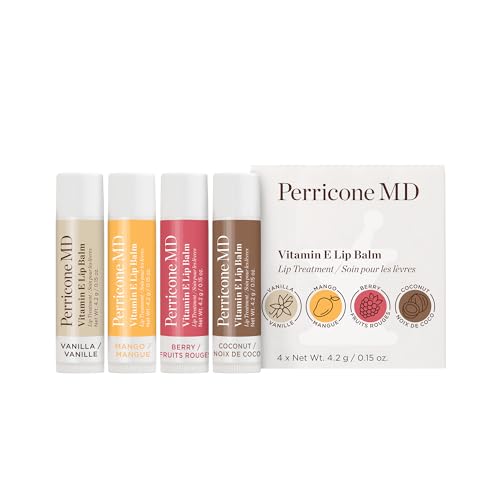 Perricone MD Vitamin E Lip Balm - 4 Pack for Nourished Lips