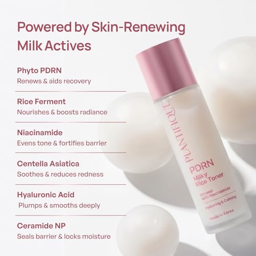 PLANTIFIQUE Korean PDRN Milky Toner - Hydrating Glass Skin Formula