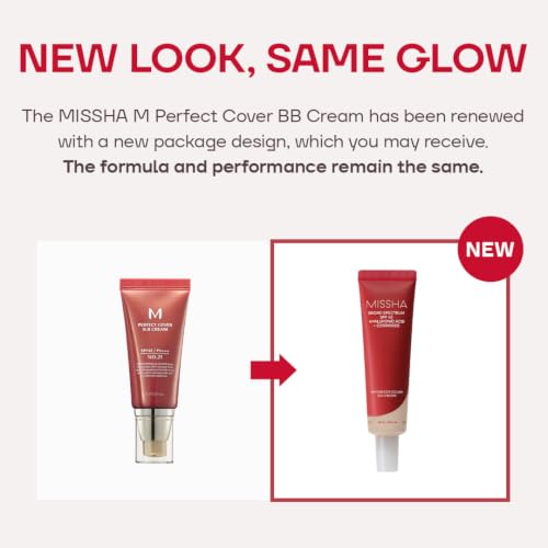 MISSHA M Perfect Cover BB Cream No.23 Natural Beige 1.69 oz SPF 42