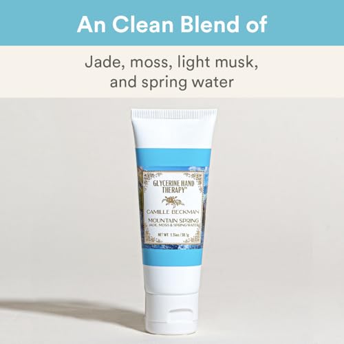 Camille Beckman Glycerine Hand Therapy Cream, Mountain Spring 1.35 oz