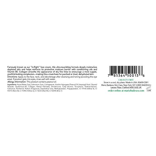 Mario Badescu Hydro Emollient Face Cream with Collagen, 1 Oz