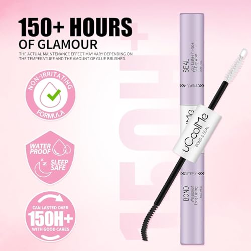 uCoolMe Lash Bond and Seal Glue - Waterproof 10ML - Black