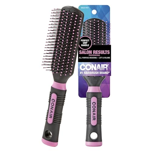 Conair Detangling Hairbrush for All Hair Types - Pink/Black