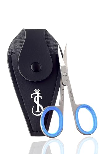 Curved Nail & Cuticle Scissors for Precision Grooming - Stemedic